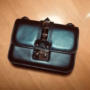 *Sold*🚫 Valentino Rockstud Lock Mini Shoulder Bag